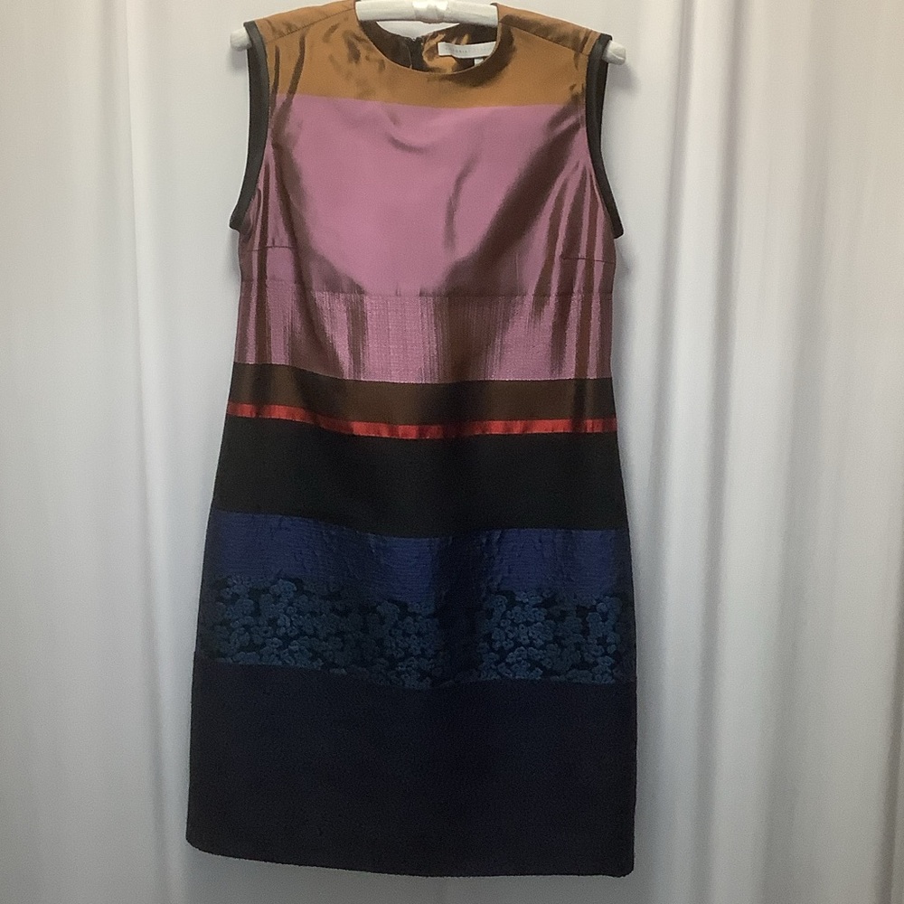 Victoria Beckham Colorblock Mini Dress